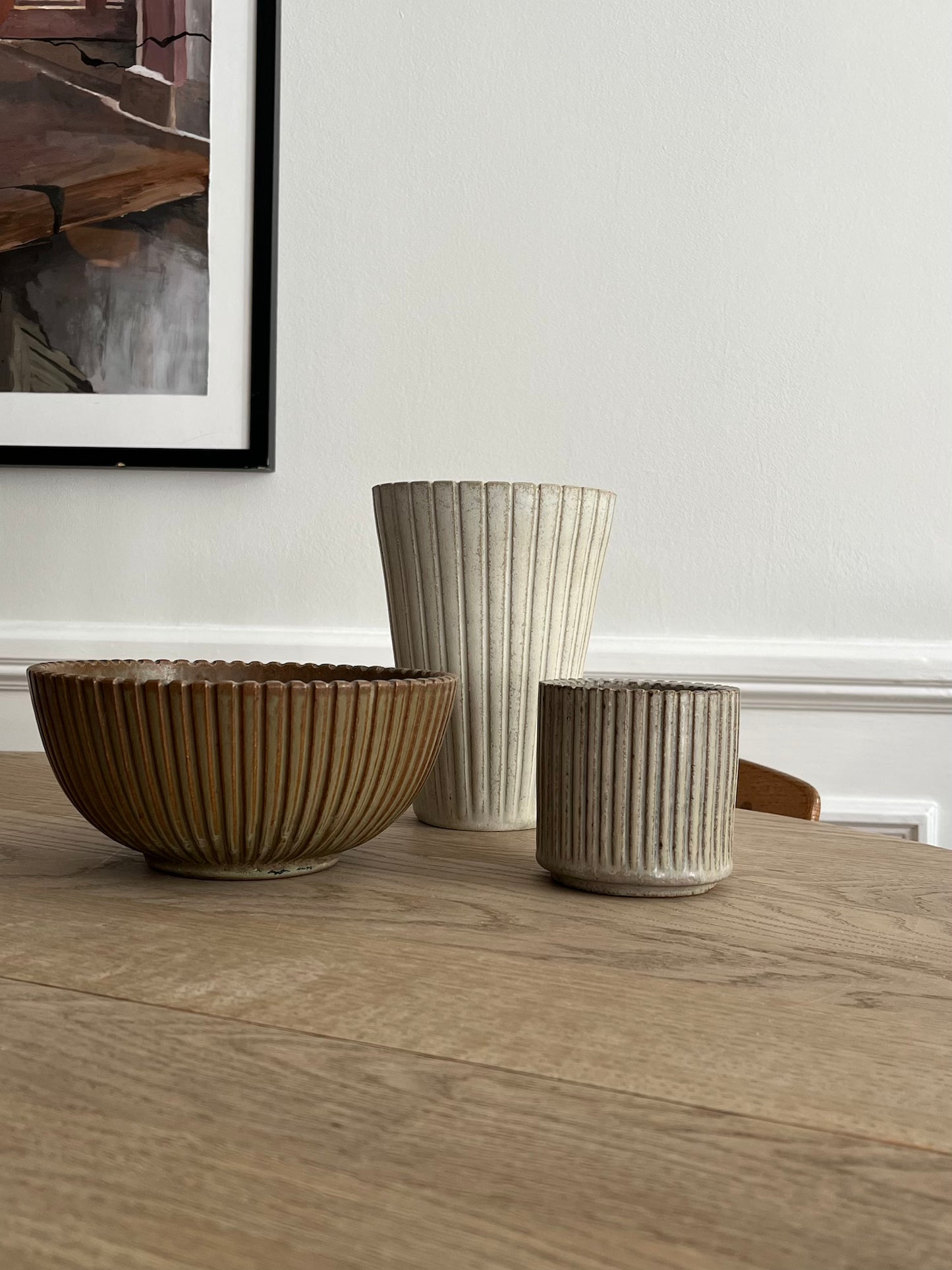 Arne Bang vase in white