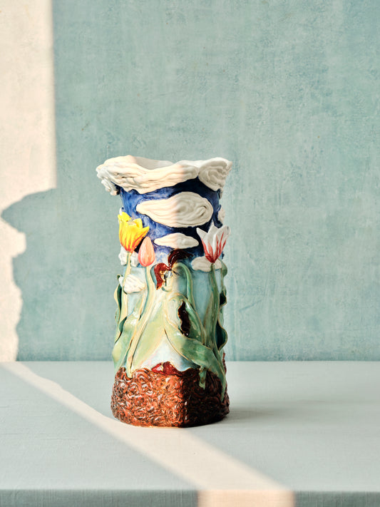 Unique, handmade vase by Rosamunde Dora Brüsch