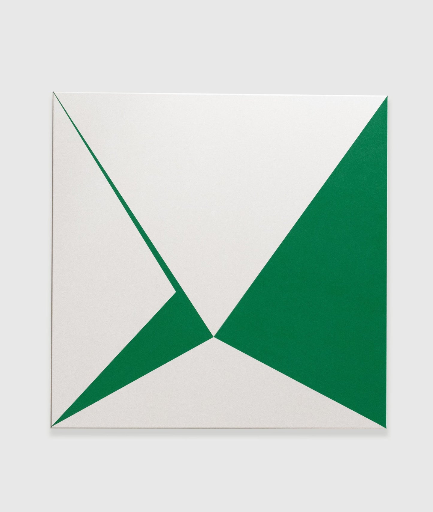 Carsten Beck, Green Composition A.08.23, acrylic on linen